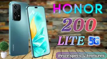 الوحش وصل.. مواصفات وامكانيات هونر Honor 200 Lite واسعاره في المملكة العربية السعودية