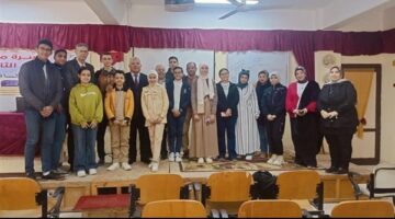 لقاء مع طلاب الفيوم الفائزين في مسابقة التوعية بمخاطر الإنترنت على الأطفال – الجريدة