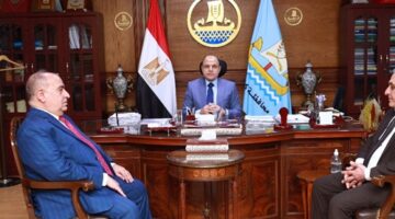 محافظة كفر الشيخ يناقش سبل التنمية الزراعية مع البنك الزراعي – الجريدة