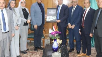 محافظ القليوبية يستقبل وفد البنك الزراعي المصري ويشيد بدوره المجتمعي – الجريدة