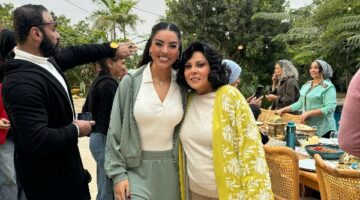 بدرة تنشر صورا من كواليس مسلسل كامل العدد – الجريدة