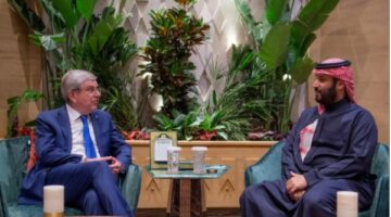 ولي العهد السعودي يستقبل رئيس اللجنة الأولمبية الدولية – الجريدة