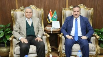 محافظ المنوفية يلتقي مدير صندوق مكتبات مصر العامة لمناقشة الموقف التنفيذي لمشروع مكتبة مصر العامة بكفر المصيلحة تمهيداً لافتتاحها | محافظات – الجريدة