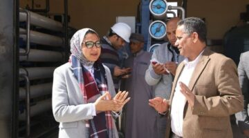 نائب محافظ الوادي الجديد تتفقّد عددًا من المشروعات الخدمية بقرى درب الأربعين – الجريدة