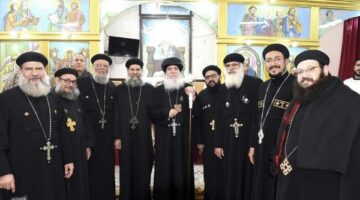 على يد الأنبا غبريال رسامة شمامسة جدد لكنيسة "العذراء" بشريف باشا ببني سويف – الجريدة