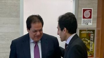 بسام راضي يستقبل النائب محمد أبو العينين وكيل مجلس النواب في روما – الجريدة