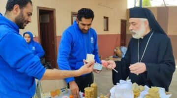 مطران إيبارشية المنيا للأقباط الكاثوليك يتفقد مبنى الأرش بسمالوط – الجريدة