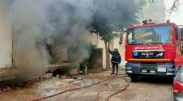 السيطرة على حريق التهم ورشة ألوميتال بالمريوطية – الجريدة