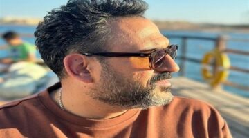 أكرم حسني: أبو حفيظة مهدئ خوفي من الجمهور