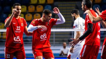 الزمالك يتخطى الأهلي في نصف نهائي الطائرة