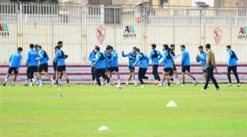 الزمالك يمارس تدريبات استعدادًا لبتروجيت