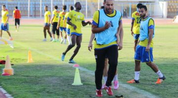 المصري يواصل تدريباته استعدادا لمواجهة سيمبا