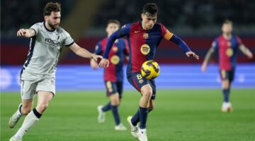 برشلونة يحدد مصير بيدري وسط اهتمام سيتي