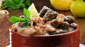 طريقة عمل طاجن ورق العنب باللحمة بأسرار المحلات – الجريدة
