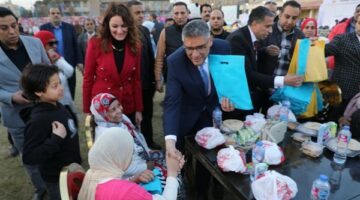 محافظ الجيزة يتفطر مع 4 آلاف من ذوي الهمم والأيتام