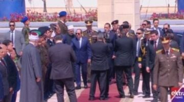 الرئيس السيسي يصل مسجد المشير طنطاوي لأداء صلاة الجمعة – الجريدة