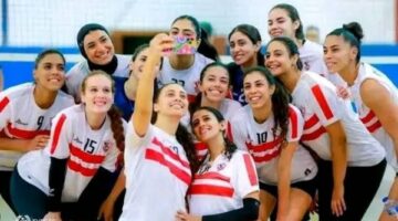 بعثة الزمالك للسيدات تغادر إلى نيجيريا.