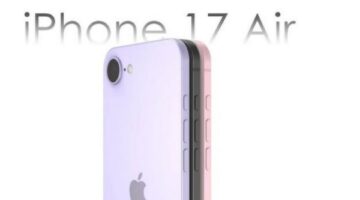 صورة مسربة تكشف تصميم غلاف iPhone 17 Air