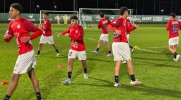 منتخب U17 الوطني يبدأ تدريباته بالمغرب