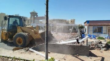 حملة إزالة مكبرة للمباني المخالفة داخل شاطئ 4 الاستثماري بالغردقة – الجريدة