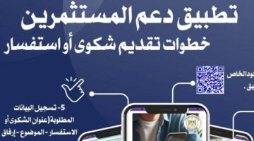 تطبيق «دعم المستثمرين» يعزز بيئة الأعمال والاستثمار