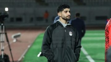إبراهيم عادل يدعم زملاءه بعد غيابه أمام إثيوبيا