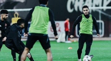 تدريبات الأهلي تحضيرًا لمواجهة الهلال في أفريقي