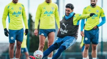 عمر مرموش ينضم لتدريبات مانشستر سيتي