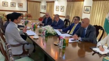 وزير الاستثمار يتلقى اقتراح شبكة كهرباء للهيدروجين الأخضر