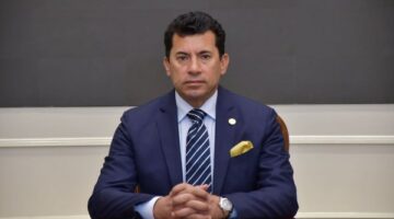 وزير الشباب ينعى لاعب الكاراتيه يوسف أحمد