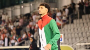 وسام أبو علي أساسي في تشكيل فلسطين أمام العراق