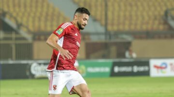 ياسر إبراهيم يعود لتدريبات الأهلي بعد التعافي.