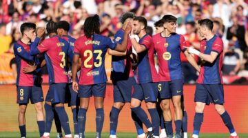 مواعيد مباريات برشلونة أبريل 2025: صراع ثلاثي