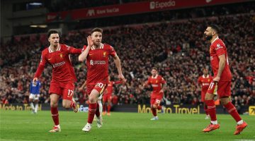 نجم مباراة ليفربول وإيفرتون في الدوري