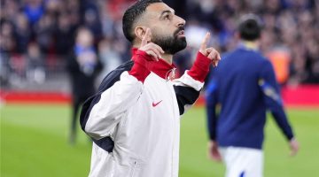 ردود أفعال جماهير ليفربول على أداء صلاح ضد إيفرتون.