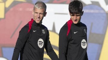 برشلونة متفائل بتوقيع أولمو وباو فيكتور