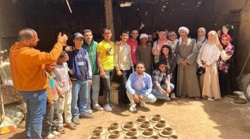 كلية الآثار جامعة سوهاج: زيارة ميدانية لإحياء صناعة الفخار التراثية