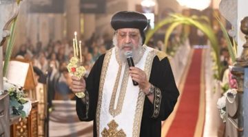 قداس أحد الشعانين في كاتدرائية الإسكندرية برئاسة البابا تواضروس وسط أجواء مهيبة وحشود غفيرة
