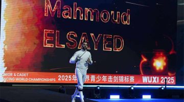 ذهبية جديدة لمصر في الصين.. تتويج محمود السيد بلقب بطل العالم لسيف المبارزة للناشئين