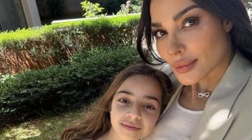 نادين نسيب نجيم تحتفل بأحد الشعانين برفقة طليقها بأجواء مميزة