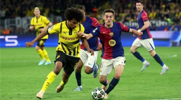رجل مباراة برشلونة ضد بوروسيا دورتموند يتألق في دوري أبطال أوروبا