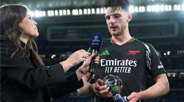 ديكلان رايس: نريد الفوز بدوري أبطال أوروبا وسر تفوق آرسنال على ريال مدريد