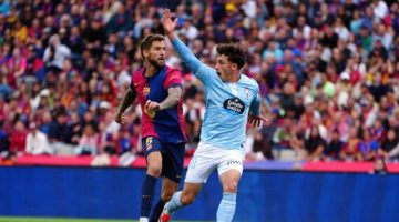 إينيجو مارتينيز: لاعب سيلتا فيجو ينتقد التحكيم بسبب عدم احتساب ضربة جزاء أمام برشلونة