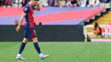 التشخيص المبدئي لإصابة ليفاندوفسكي يكشف موقفه من كلاسيكو برشلونة وريال مدريد المرتقب
