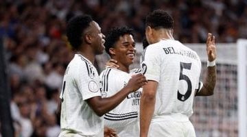 أهداف الثلاثاء: تعادل ريال مدريد وثنائية أرسنال.