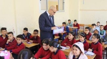 مدارس كفر شكر بالقليوبية تستقبل وزير التعليم لمتابعة انتظام الدراسة