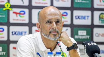 مدرب صن داونز: التحكيم تسبب في وداعنا لكأس أفريقيا