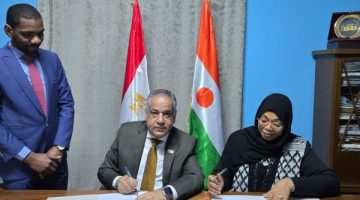 بروتوكول تعاون جديد بين جمعية رجال الأعمال المصريين الأفارقة والغرفة النيجرية