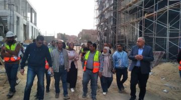 مشروع مستشفى شبين القناطر المركزي بالقليوبية تحت متابعة “المركزي للتعمير”