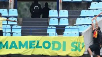 <p><strong>"مشجع صن داونز ينقذ حياة محب الترجي"</strong></p>